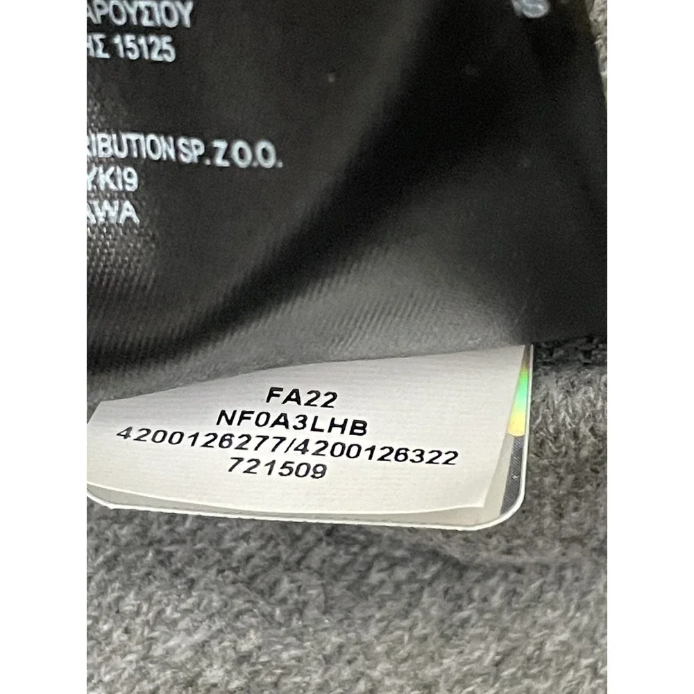 NEW The North Face Tech 1/4 Zip‎ Fleece 3XL Asphalt Heather Gray Lined Stretch
